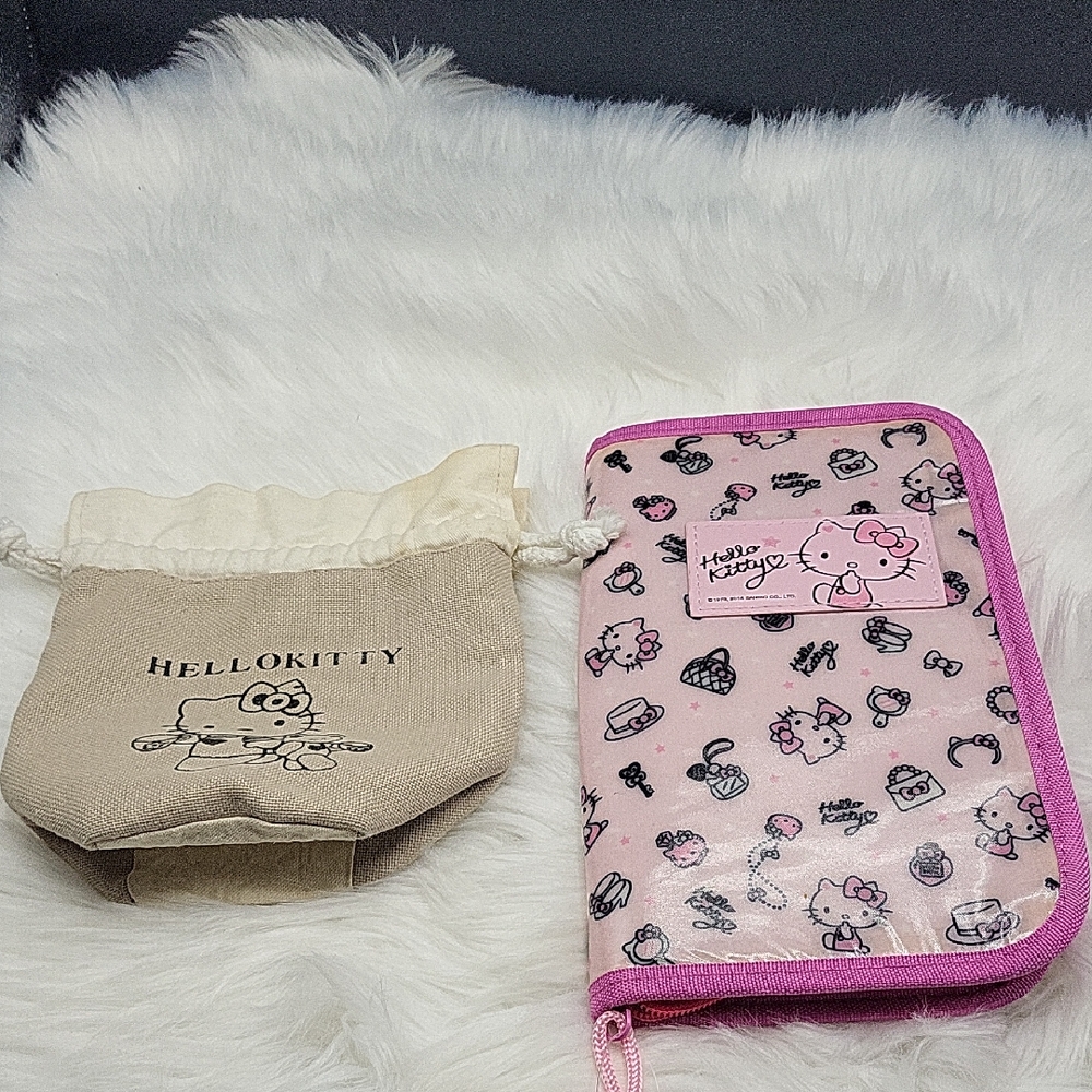 Hello Kitty Pink and Cream Kids Bag Set